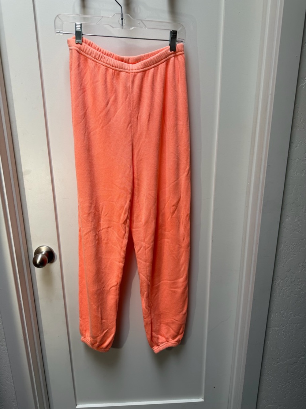 SKIMS Coral Elastic-Waist Sweatpants size xs